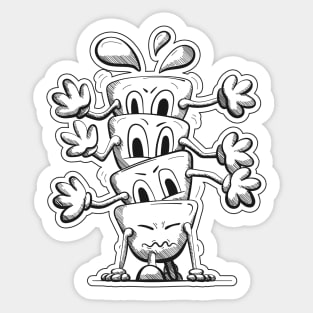 Monday-Muggsi Sticker